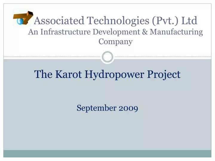 associated technologies pvt ltd an infrastructure development manufacturing company