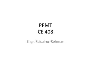 PPMT CE 408