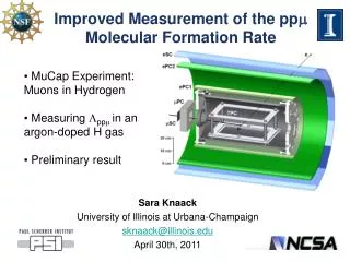 Improved Measurement of the pp ? Molecular Formation Rate