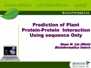 Guan N. Lin (Nick) Bioinformatics Intern