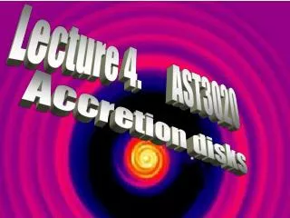 Accretion disks