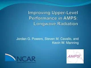 Improving Upper-Level Performance in AMPS: Longwave Radiation