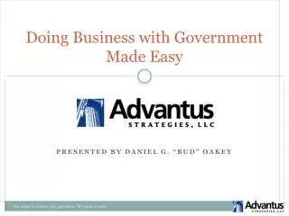 Doing Business with Government Made Easy