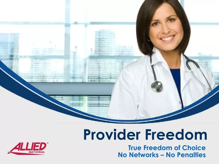 provider freedom