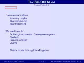 OSI-ISO model
