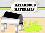 HAZARDOUS MATERIALS - slide 1