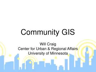 Community GIS