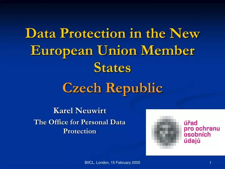 data protection in the new european union member states czech republic