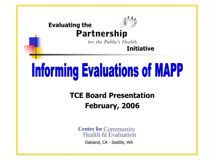 tce board presentation february 2006