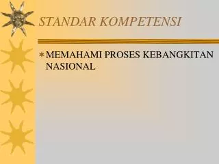 standar kompetensi