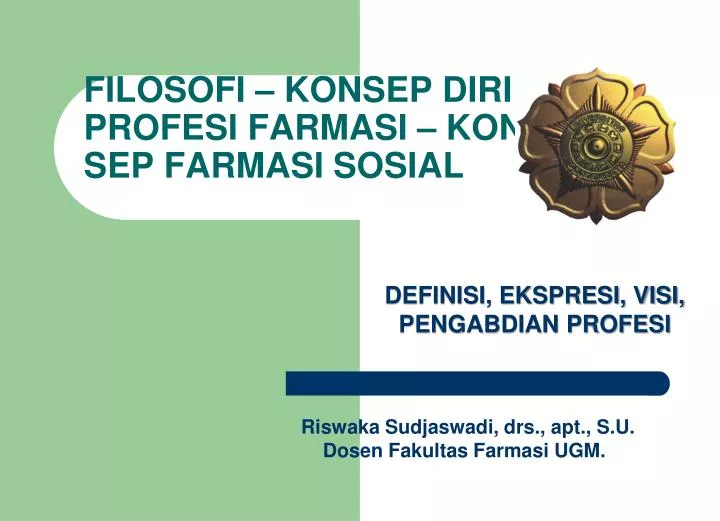 filosofi konsep diri profesi farmasi kon sep farmasi sosial