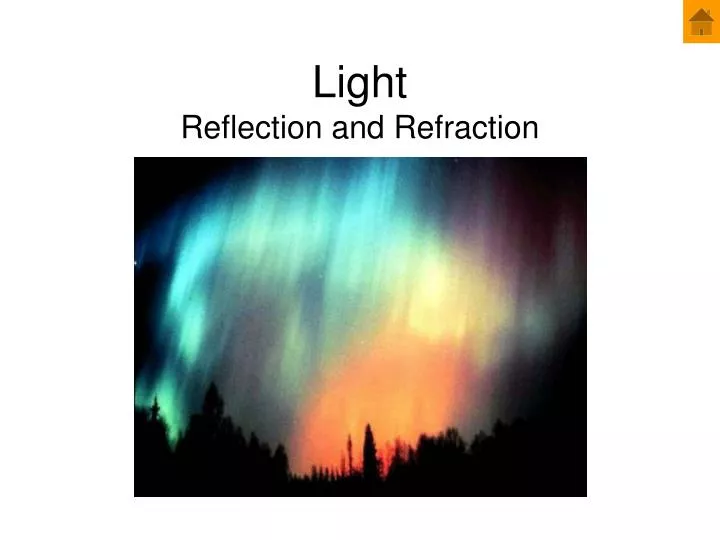 light reflection and refraction
