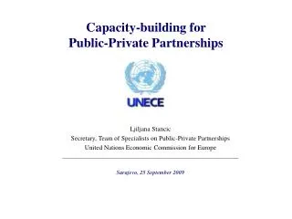 Capacity-building for Public-Private Partnerships