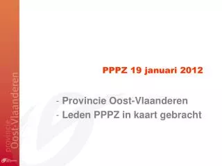 pppz 19 januari 2012