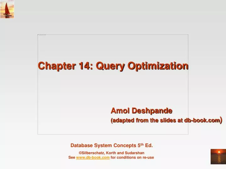 chapter 14 query optimization