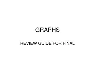 graphs