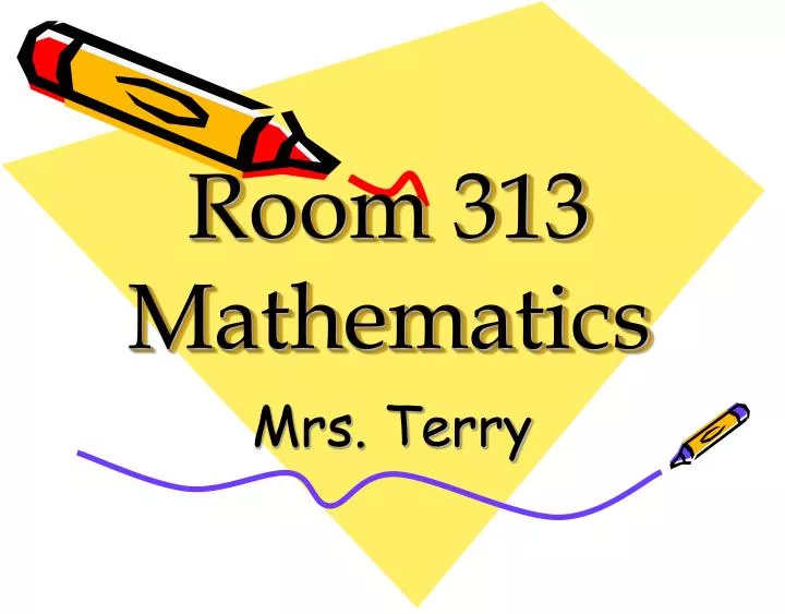 room 313 mathematics