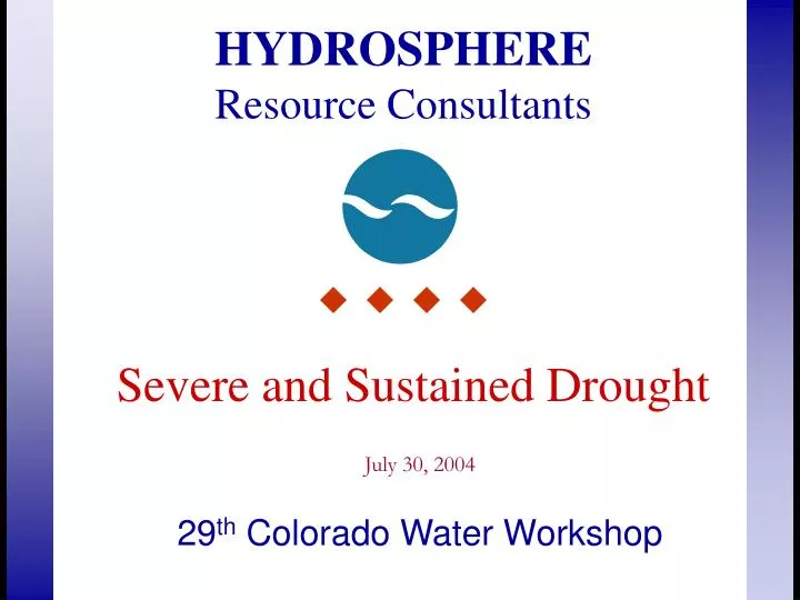 hydrosphere resource consultants