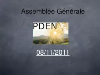 assembl e g n rale 08 11 2011