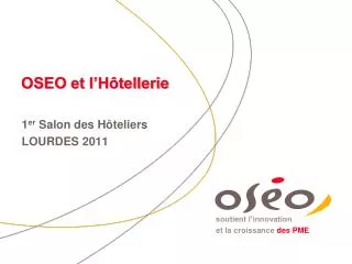 oseo et l h tellerie