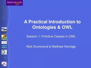 A Practical Introduction to Ontologies &amp; OWL