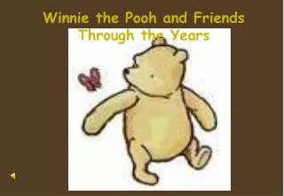 winnie the pooh and friends through the years