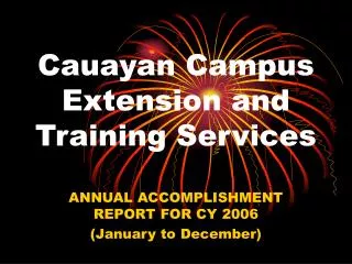 Cauayan Campus Extension and Training Services