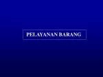 PELAYANAN BARANG - slide 1