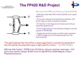 The FP420 R&amp;D Project