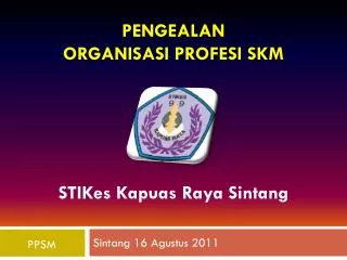 pengealan organisasi profesi skm