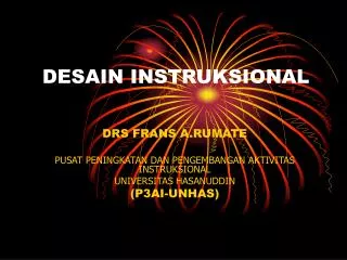 desain instruksional