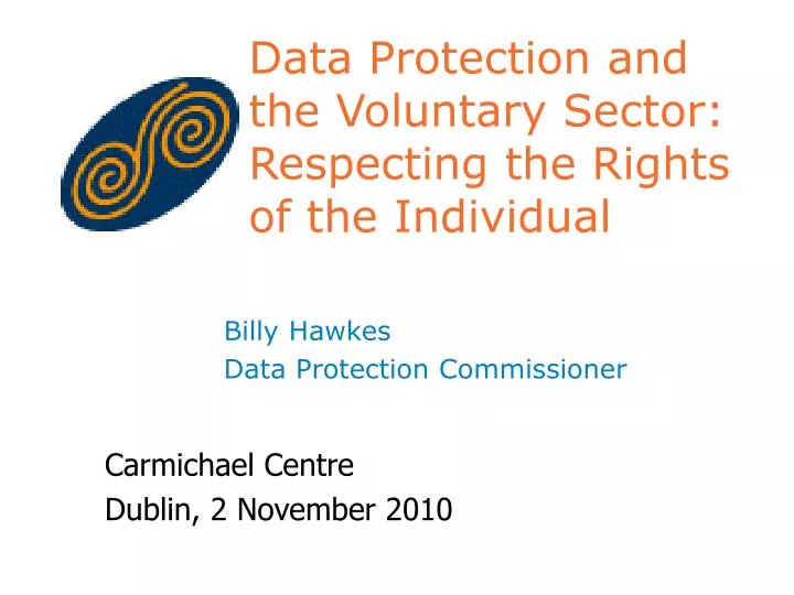 data protection and the voluntary sector respecting the rights of the individual