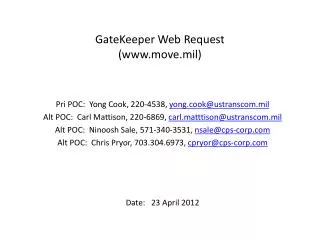 GateKeeper Web Request (move.mil)