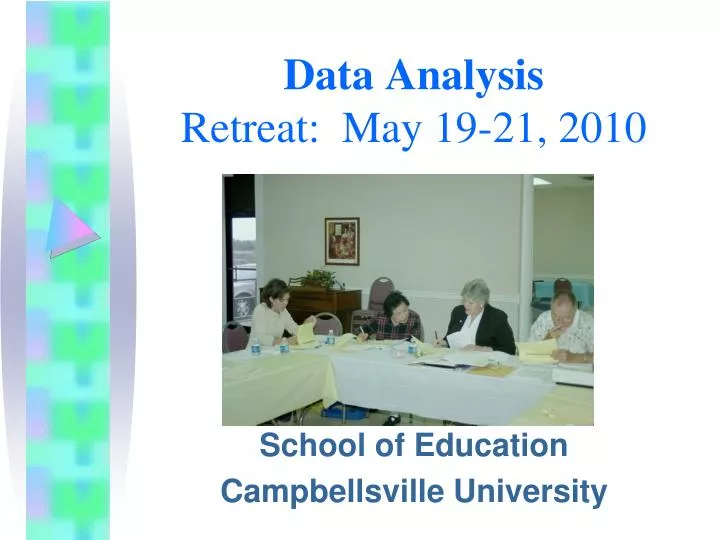 data analysis retreat may 19 21 2010