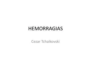 hemorragias