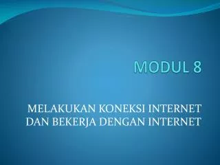 modul 8