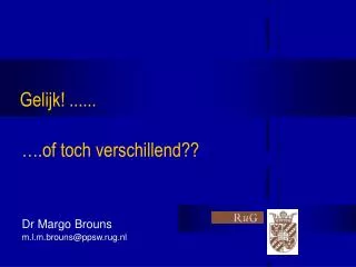gelijk