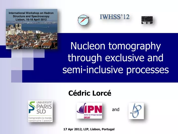 nucleon tomography through exclusive and semi inclusive processes
