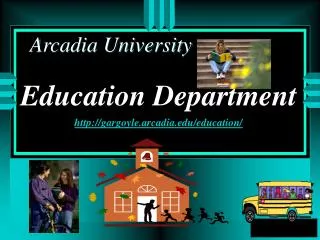 Education Department gargoyle.arcadia/education/