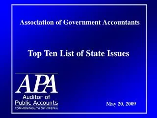 Association of Government Accountants