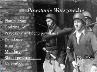 powstanie warszawskie