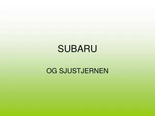 subaru
