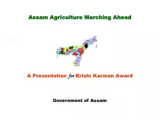 Assam Agriculture Marching Ahead