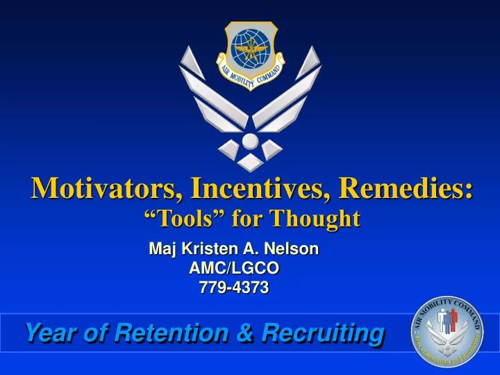 motivators incentives remedies tools for thought