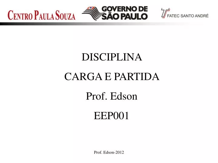 disciplina: Metodologia Científica - ppt carregar