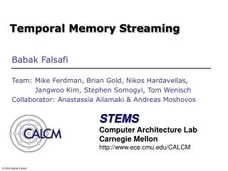 Temporal Memory Streaming