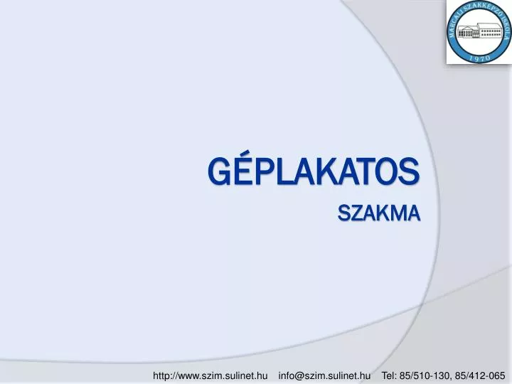 g plakatos szakma