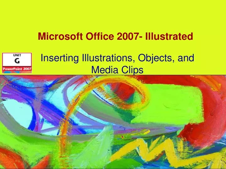 microsoft office 2007 illustrated