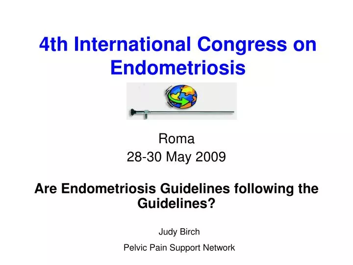 4th international congress on endometriosis
