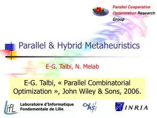 Parallel &amp; Hybrid Metaheuristics
